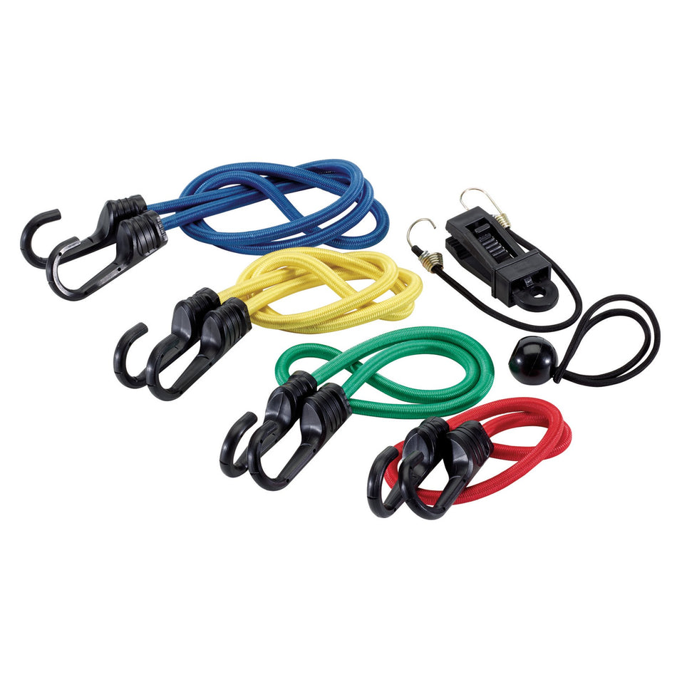 Draper 93447 Assorted Bungee Pack with Storage Case (28 Piece)