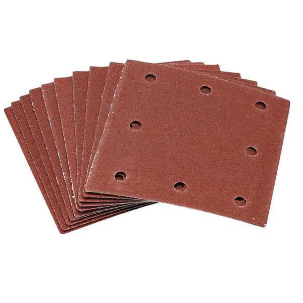 Draper 93518 1/4 Sanding Sheets, 105 x 115mm, 100 Grit