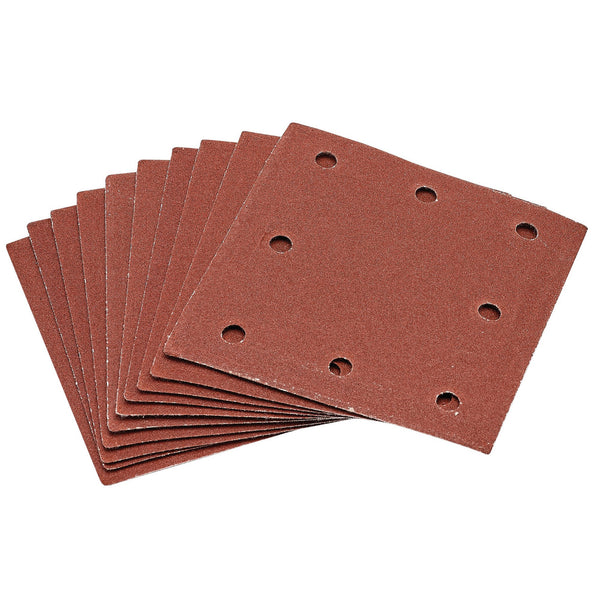 Draper 93519 1/4 Sanding Sheets, 105 x 115mm, 120 Grit