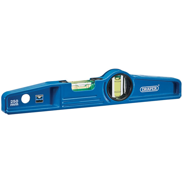 Draper 93993 Cast Boat Level, 250mm, Blue