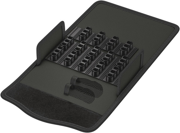 Wera 05136458001 9409 Textile Box Bit-Safe 43, empty, 140 x 83 x 45 mm