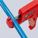 KNIPEX 94 10 185 PLASTIC PIPE CUTTER