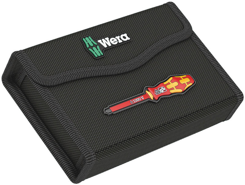 Wera 05136462001 9413 Textile Box Kraftform Kompakt VDE 17 extra slim 1, empty, 240 x 148 x 47 mm