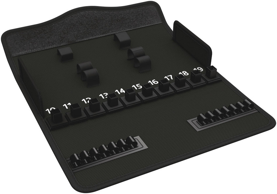 Wera 05136470001 9421 Textile Box 8100 SC Zyklop Metal Switch, empty, 302 x 126 x 50 mm