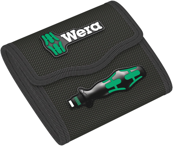 Wera 05136471001 9422 Folding pouch for 33-piece Kraftform Kompakt sets, empty, 135 x 120 mm