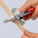 KNIPEX 94 35 215 Mitre Shears for plastic and rubber sect