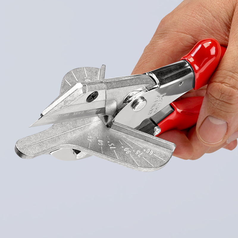 KNIPEX 94 35 215 Mitre Shears for plastic and rubber sect