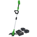 Draper 94580 D20 40V Grass Trimmer Kit, 2 x 5.0Ah Battery, 1 x Fast Charger