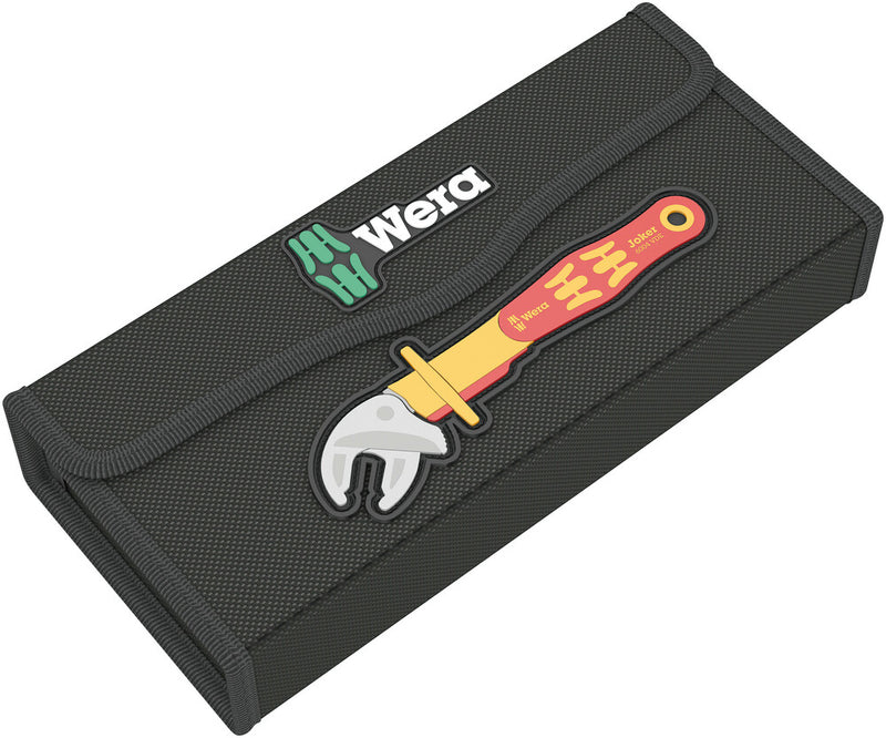 Wera 05020170001 6004 Joker VDE 4 Set 1 VDE-insulated self-setting spanner set, 4 pieces