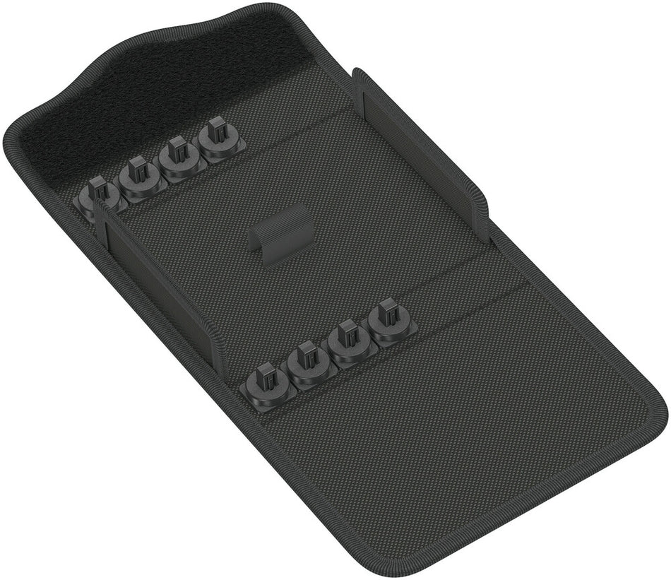Wera 05136409001 9469 Textile box Kraftform Kompakt 400 RA, for up to 9 pieces, empty, 145 x 25 x 102 mm