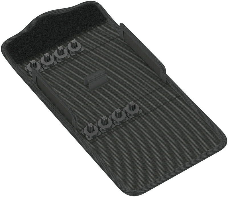 Wera 05136409001 9469 Textile box Kraftform Kompakt 400 RA, for up to 9 pieces, empty, 145 x 25 x 102 mm