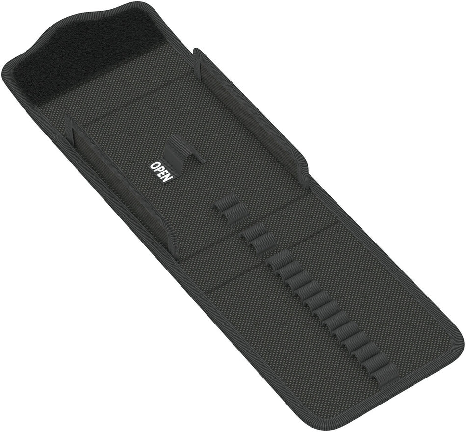 Wera 05136410001 9470 Textile box Kraftform Kompakt 400 RA, for up to 17 pieces, empty, 117 x 30 x 134 mm