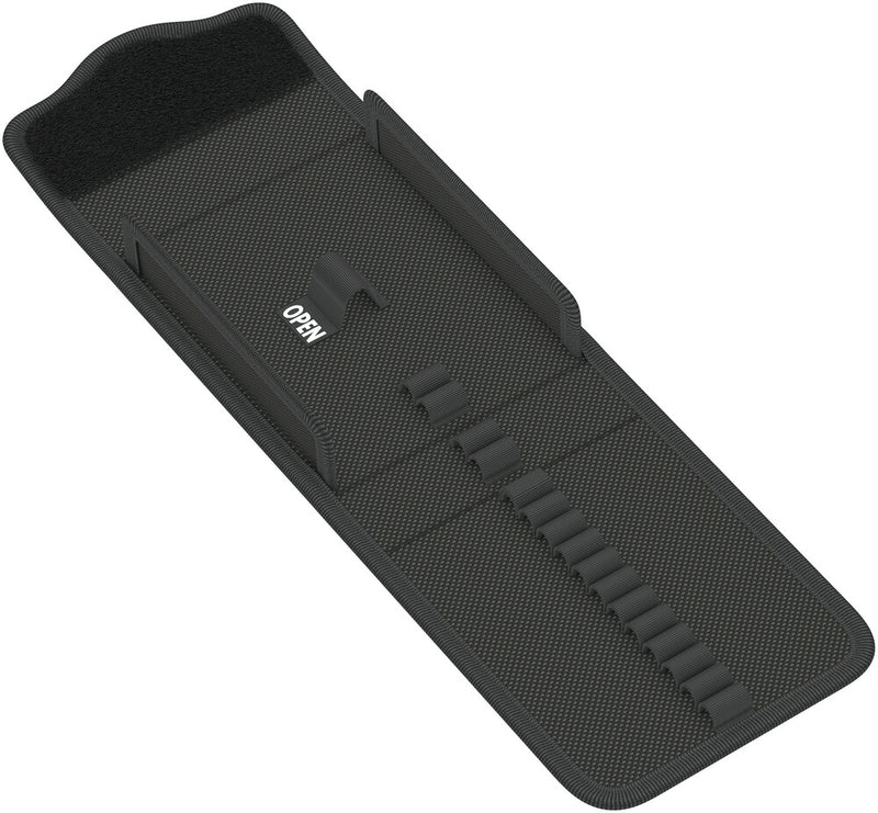 Wera 05136410001 9470 Textile box Kraftform Kompakt 400 RA, for up to 17 pieces, empty, 117 x 30 x 134 mm