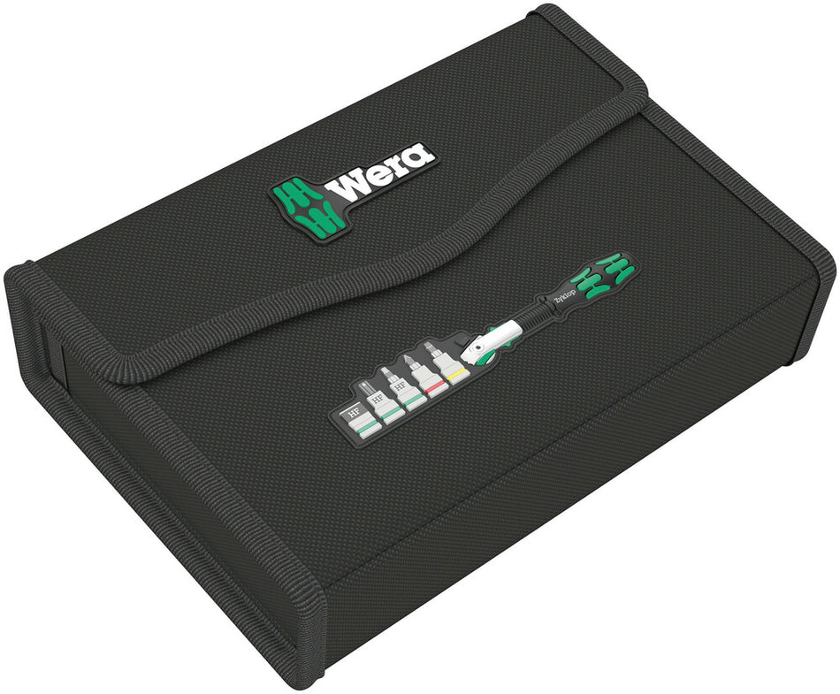 Wera 05136538001 9475 Textile box 8100 SB All-In Zyklop Speed 3/8", empty, 232 x 49 x 150 mm
