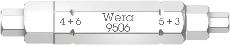 Wera 05073201001 9506 SB 4-in-1 Bit 1, 3; 4; 5; 6 x 37 mm