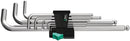 Wera 05022087001 950/9 Hex-Plus 1 L-key set, metric, chrome-plated, 9 pieces