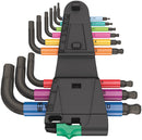 Wera 05133164001 950/9 Hex-Plus Multicolour 2 L-key set, metric, BlackLaser, 9 pieces