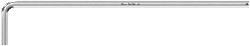 Wera 05022120001 950 L HF L-key, metric, chrome-plated, with holding function, 3 x 126 mm
