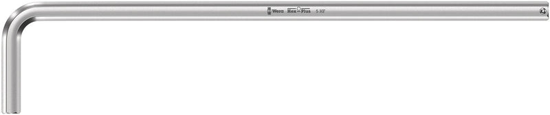 Wera 05022122001 950 L HF L-key, metric, chrome-plated, with holding function, 5 x 160 mm