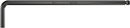 Wera 05022072001 950 PKL L-key, Imperial, BlackLaser, 1/8" x 126 mm