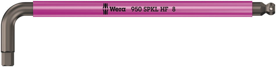 Wera 05022201001 950 SPKL HF L-key Multicolour, metric, with holding function, 4 x 137 mm