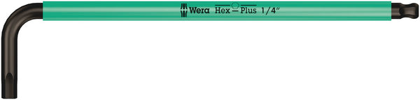 Wera 05022636001 950 SPKL L-key Multicolour, Imperial, 1/4" x 185 mm