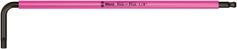 Wera 05022632001 950 SPKL L-key Multicolour, Imperial, 1/8" x 123 mm