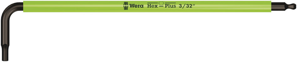 Wera 05022631001 950 SPKL L-key Multicolour, Imperial, 3/32" x 112 mm