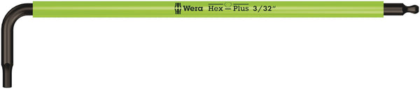 Wera 05022631001 950 SPKL L-key Multicolour, Imperial, 3/32" x 112 mm
