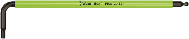 Wera 05022631001 950 SPKL L-key Multicolour, Imperial, 3/32" x 112 mm