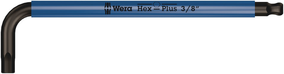 Wera 05022638001 950 SPKL L-key Multicolour, Imperial, 3/8" x 224 mm