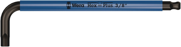 Wera 05022638001 950 SPKL L-key Multicolour, Imperial, 3/8" x 224 mm