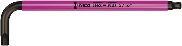Wera 05022637001 950 SPKL L-key Multicolour, Imperial, 5/16" x 195 mm
