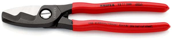 KNIPEX 95 11 200 CABLE SHEARS