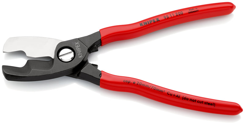 KNIPEX 95 11 200 CABLE SHEARS