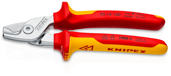 KNIPEX 95 16 160 CABLE SHEARS