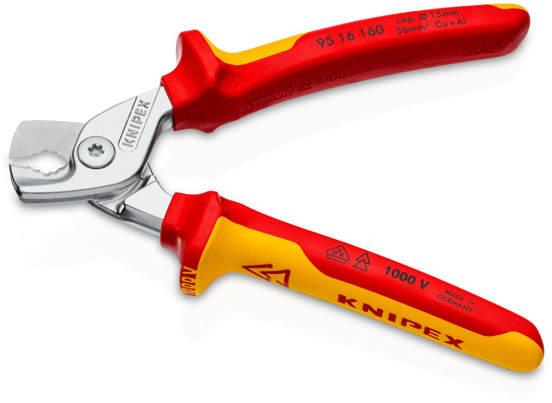 KNIPEX 95 16 160 CABLE SHEARS