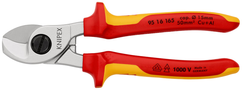 KNIPEX 95 16 165 CABLE SHEARS