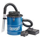 Draper 95170 D20 20V Ash Vacuum Cleaner, 1 x 3.0Ah Battery, 1 x Fast Charger