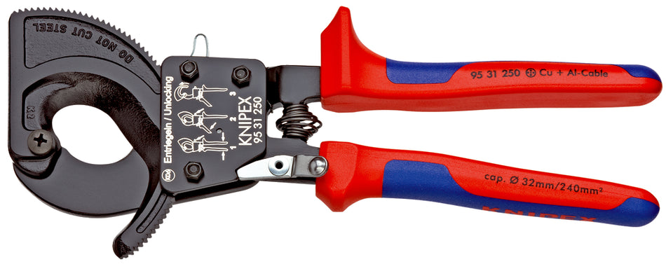KNIPEX 95 31 250 CABLE CUTTERS