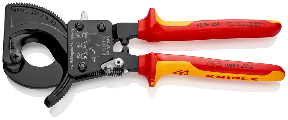 KNIPEX 95 36 250 CABLE CUTTERS