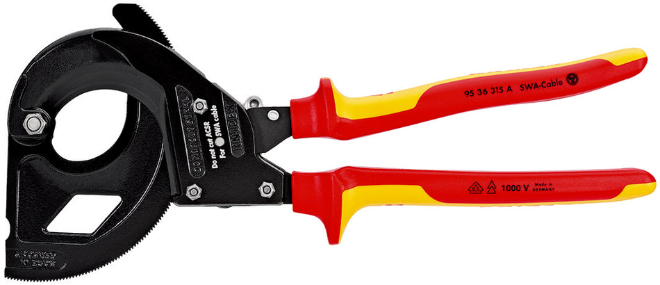 KNIPEX 95 36 315 A Cable Cutter VDE
