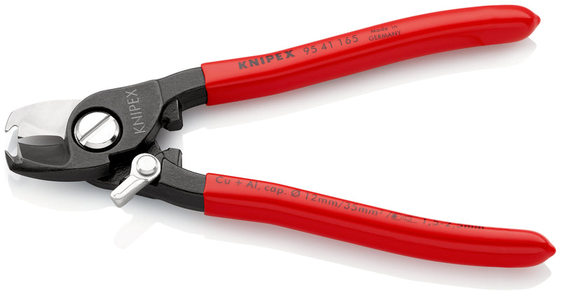 KNIPEX 95 41 165 Cable Shears with stripping function