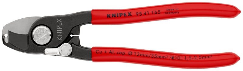 KNIPEX 95 41 165 Cable Shears with stripping function