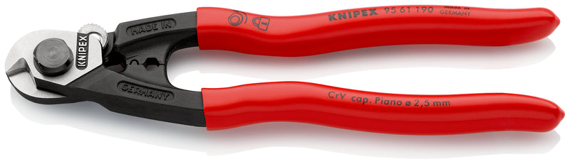 KNIPEX 95 61 190 WIRE ROPE CUTTERS