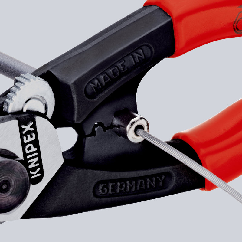 KNIPEX 95 62 190 WIRE ROPE CUTTERS