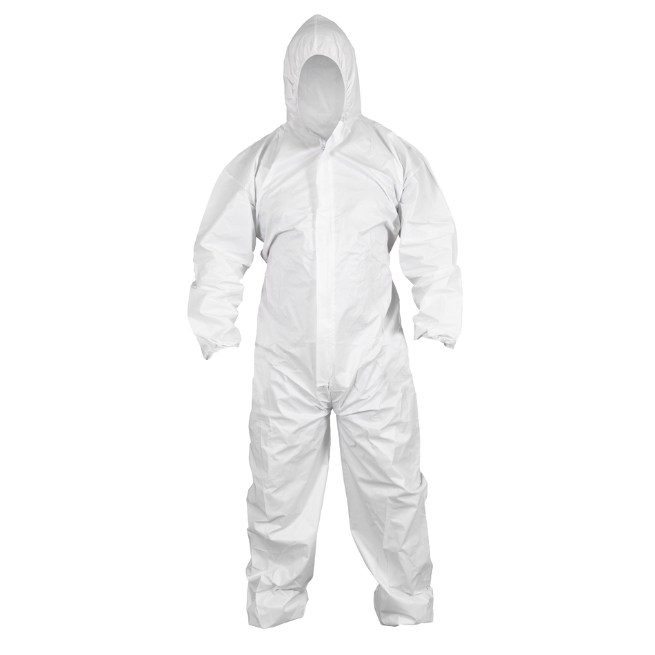 Sealey 9602L Type 5/6 Disposable Coverall - Large