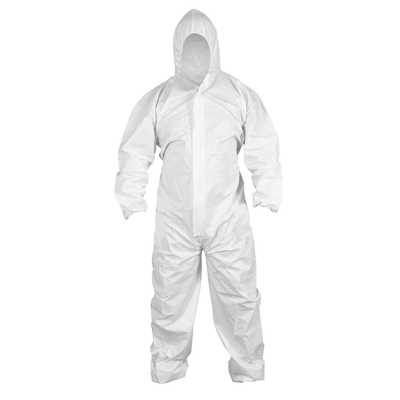 Sealey 9602L Type 5/6 Disposable Coverall - Large