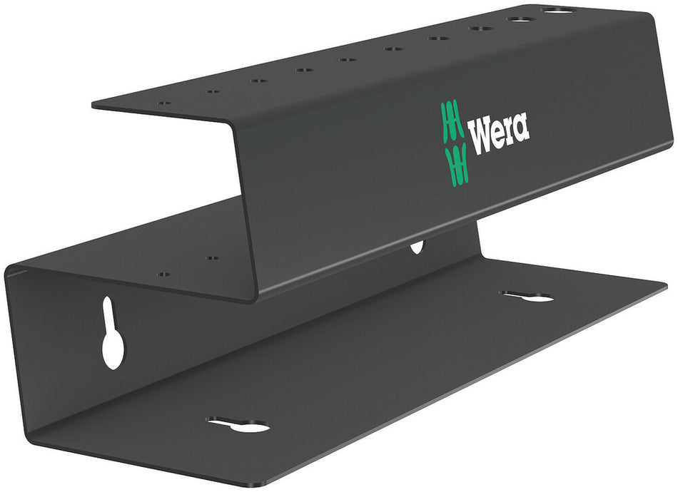 Wera 05136425001 9605 Metal rack for T-handle screwdrivers, 214 x 78 mm