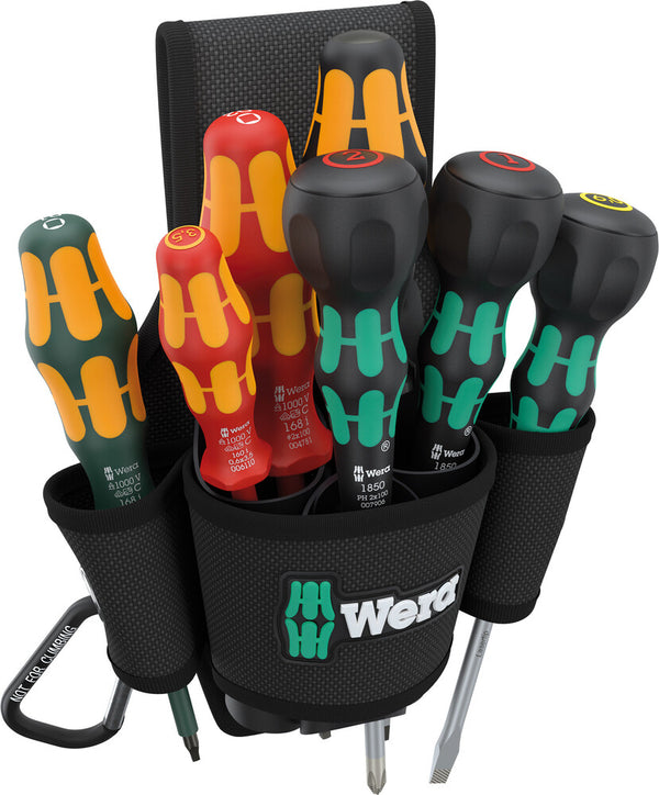 Wera 05300306001 9622 Belt holster Set 3, 8 pieces